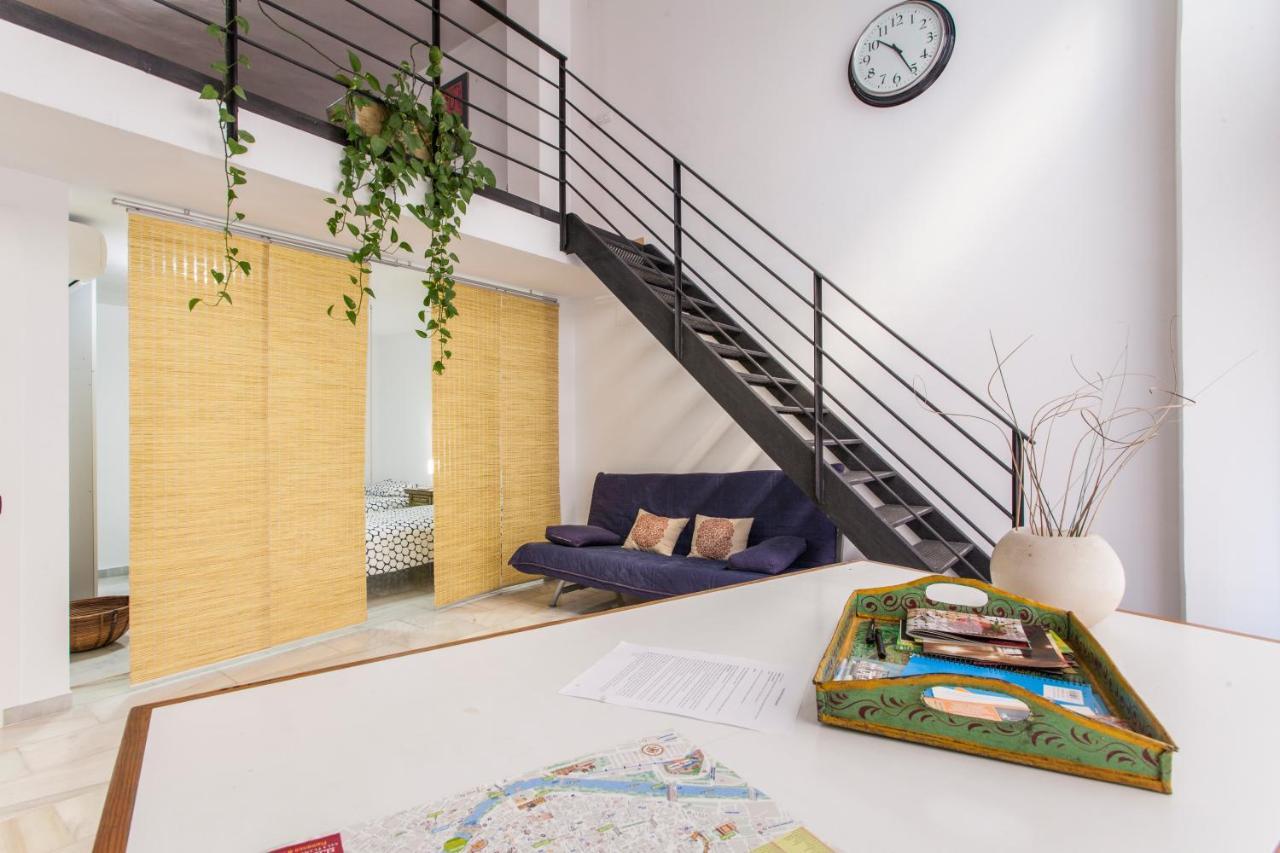 Lf Parking Incluido Amplio Loft En Barrio Santa Cruz Apartment Sevilla Bagian luar foto